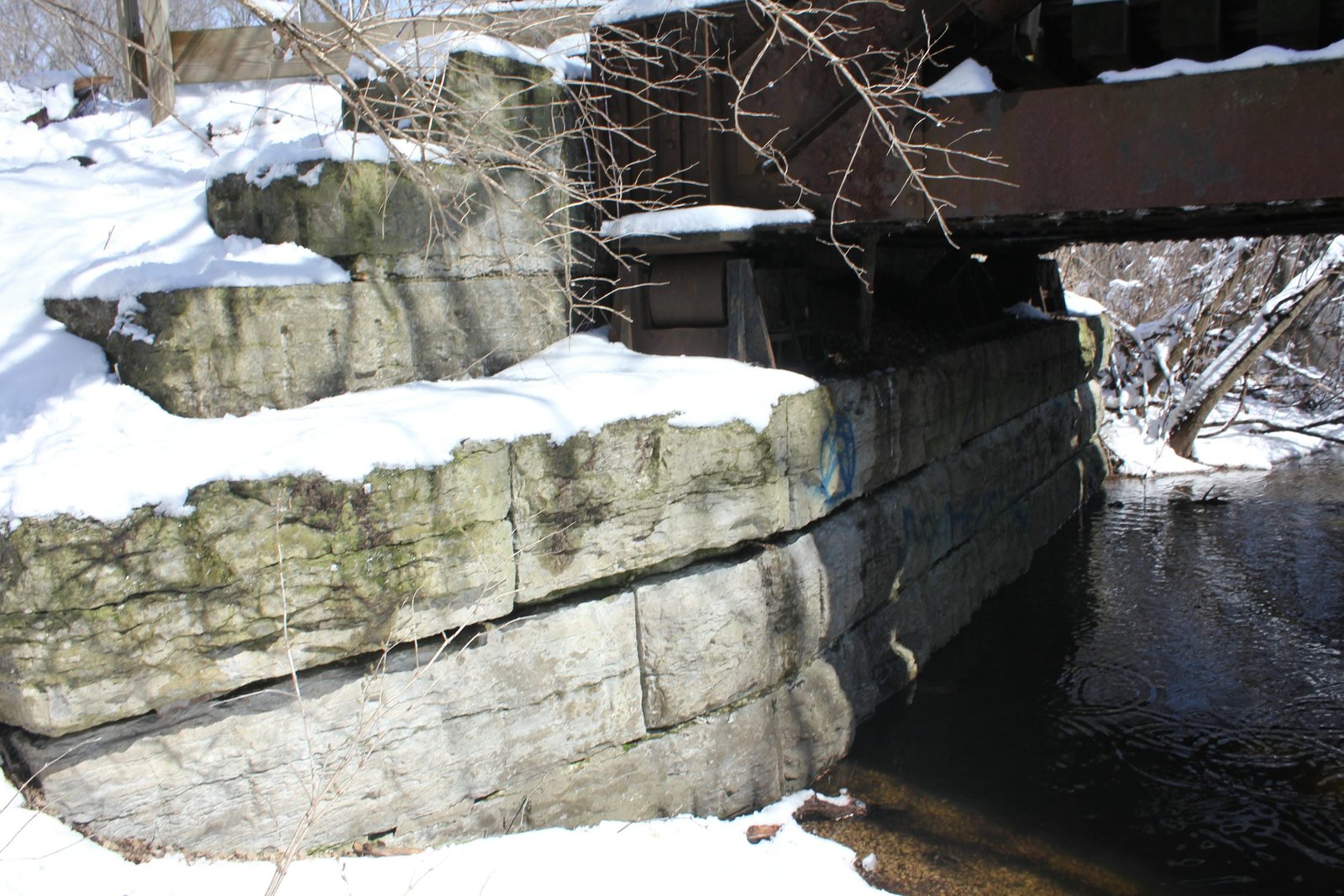 North abutment